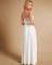 E309 Mila Simple White Dress 