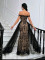 E381 Nude and Lace Evening Gown