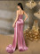 E703  Teen Pink Corset Dress