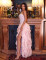 E777 Pink Pearl Beaded Ball Gown