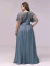 P010 Dusty Blue Dress