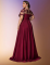 P207  Bena Classic Maroon Gown