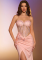 E750 Pink Romance Corset Dress