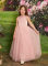 G005 Pink Dress with Bow