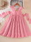 G009 Pink Toddler Dress